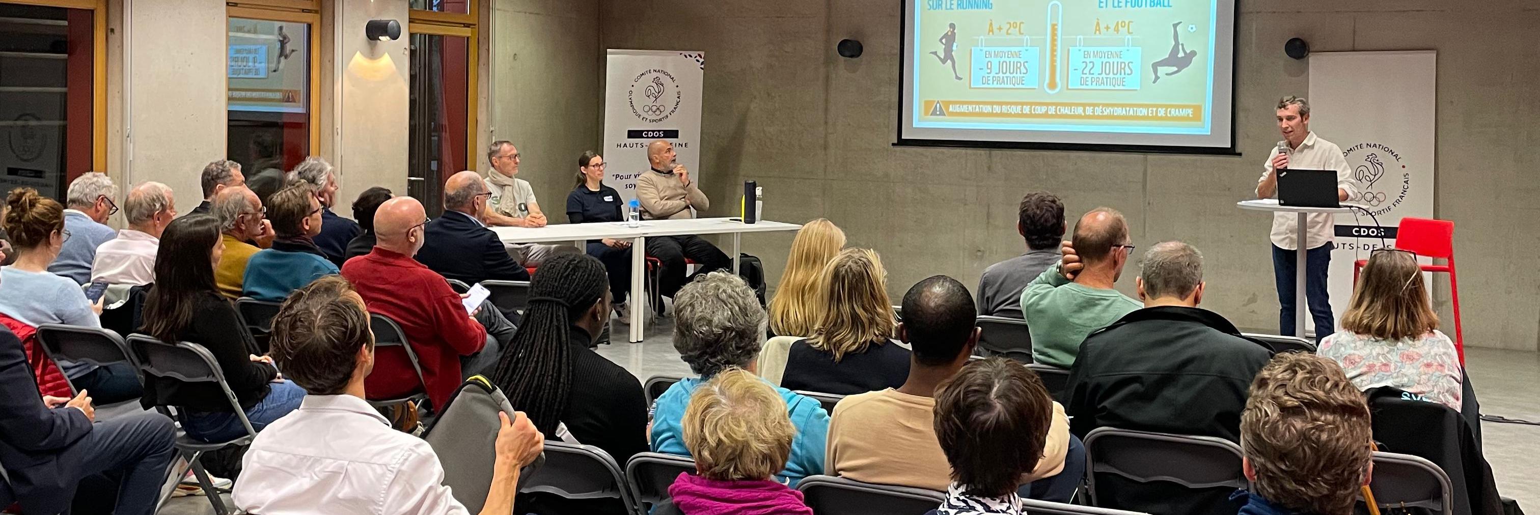 Soirée sur le thème du développement durable dans le sport